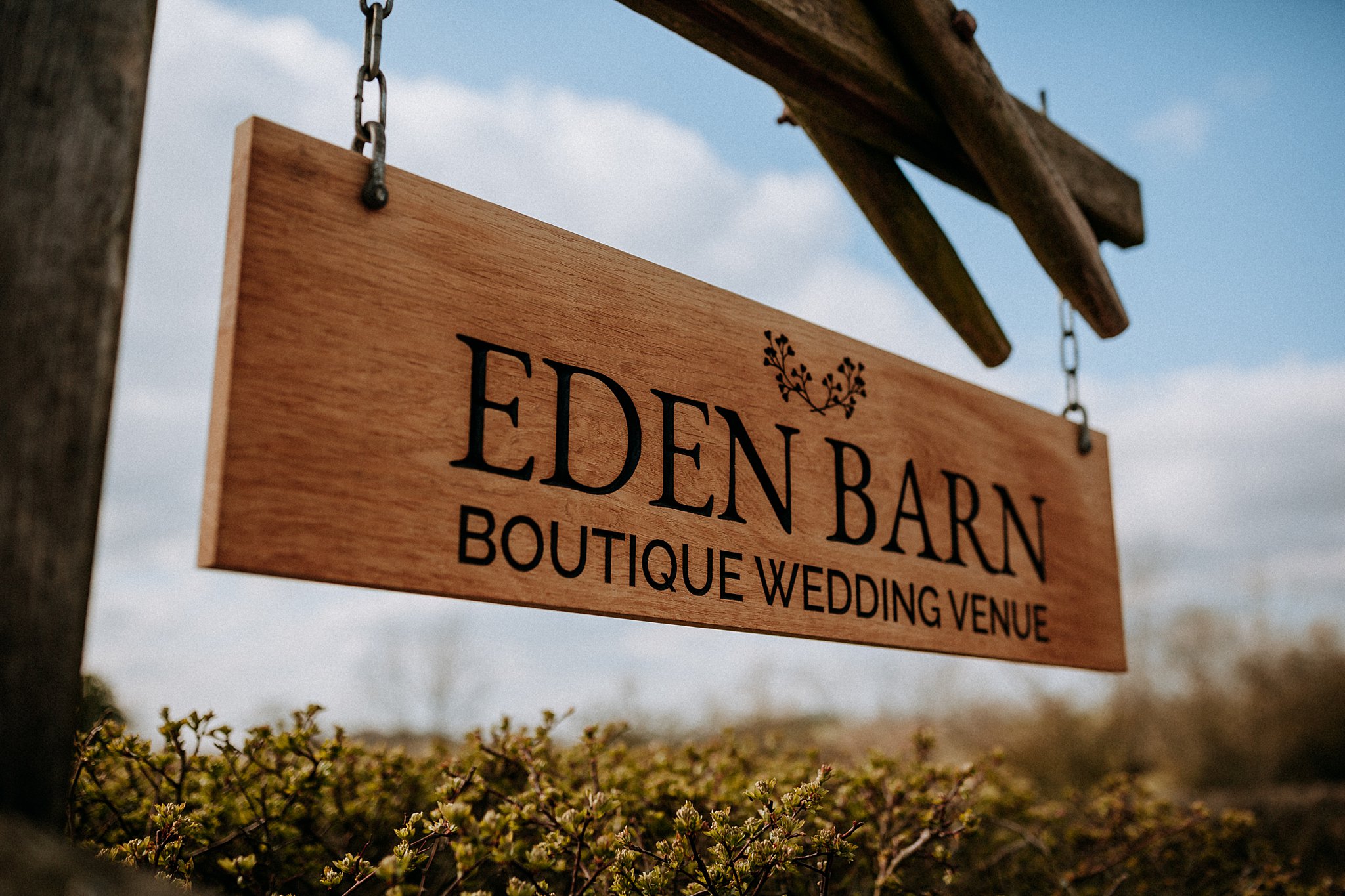 Eden Barn Wedding Photographers