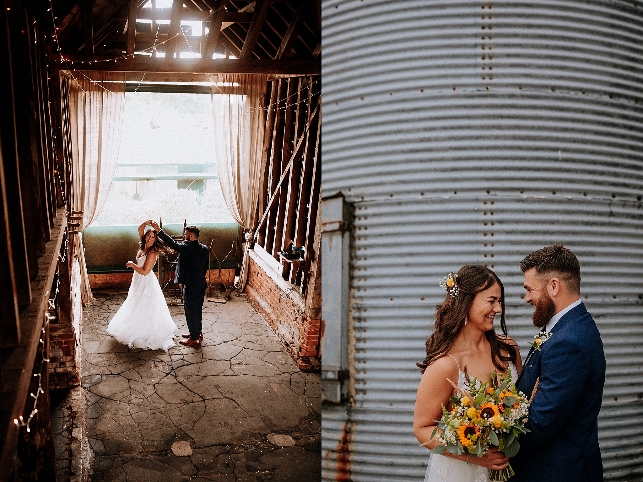 Creative Wedding Photography - Barn Wedding Inspo