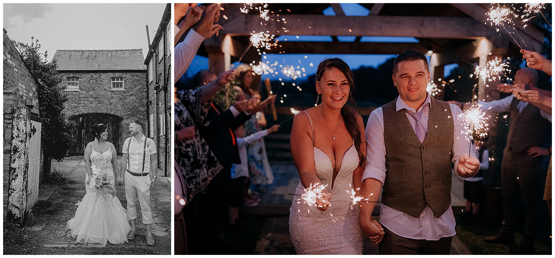 Creative Wedding Photography - Wedding Sparklers